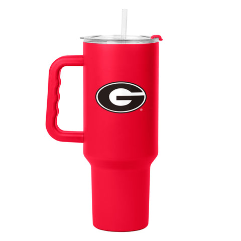 Georgia Bulldogs 40oz. Powder Coat Travel Tumbler