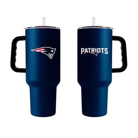 New England Patriots 40oz. Powder Coat Travel Tumbler