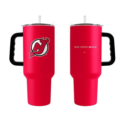 New Jersey Devils 40oz. Powder Coat Travel Tumbler