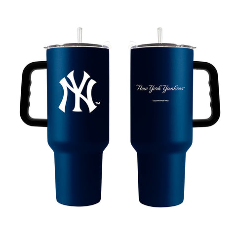 New York Yankees 40oz. Powder Coat Travel Tumbler