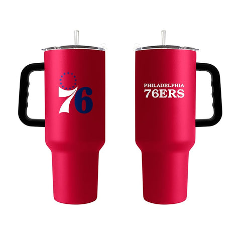 Philadelphia 76ers 40oz. Powder Coat Travel Tumbler