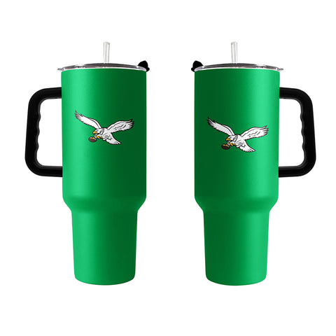 Philadelphia Eagles Retro 40oz. Powder Coat Travel Tumbler