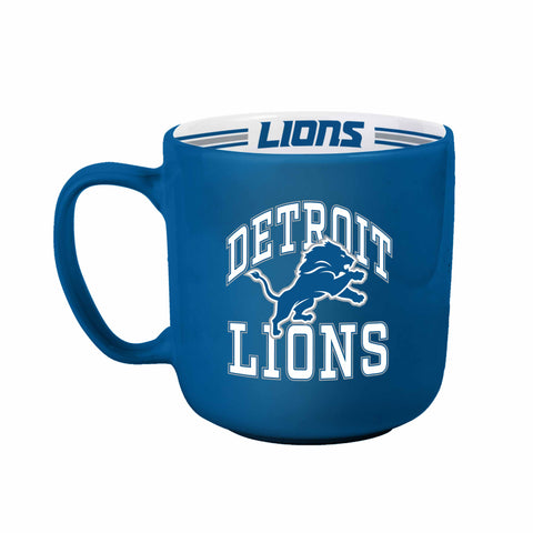 Detroit Lions 15oz. Stripe Mug