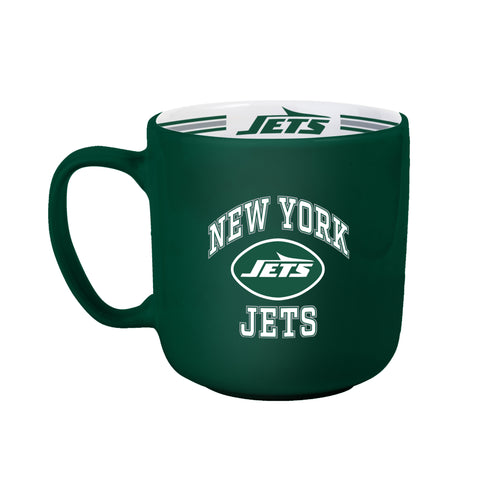 New York Jets 15oz. Stripe Mug