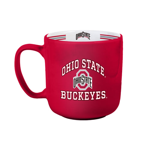 Ohio State Buckeyes 15oz. Stripe Mug