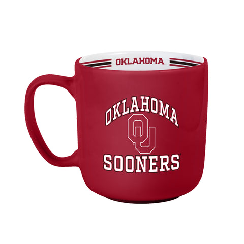 Oklahoma Sooners 15oz. Stripe Mug