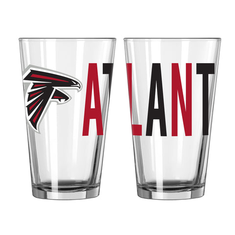 Atlanta Falcons 16oz. Overtime Pint Glass