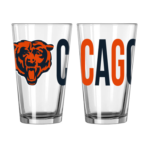 Chicago Bears 16oz. Overtime Pint Glass