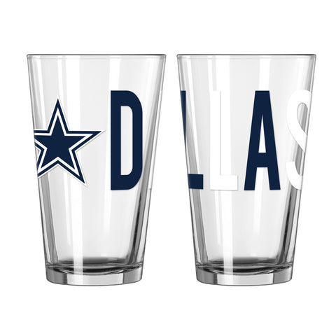 Dallas Cowboys 16oz. Overtime Pint Glass