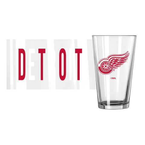 Detroit Red Wings 16oz. Overtime Pint Glass
