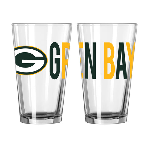 Green Bay Packers 16oz. Overtime Pint Glass