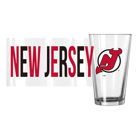New Jersey Devils 16oz. Overtime Pint Glass
