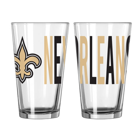 New Orleans Saints 16oz. Overtime Pint Glass