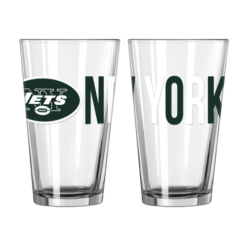 New York Jets 16oz. Overtime Pint Glass
