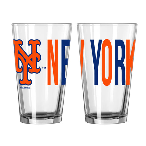 New York Mets 16oz. Overtime Pint Glass
