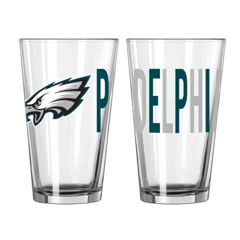 Philadelphia Eagles 16oz. Overtime Pint Glass