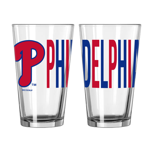 Philadelphia Phillies 16oz. Overtime Pint Glass