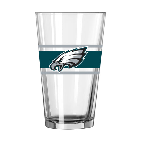 Philadelphia Eagles 16oz. Stripe Pint Glass