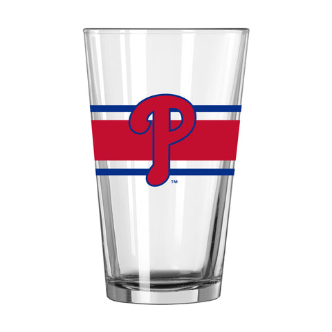 Philadelphia Phillies 16oz. Stripe Pint Glass