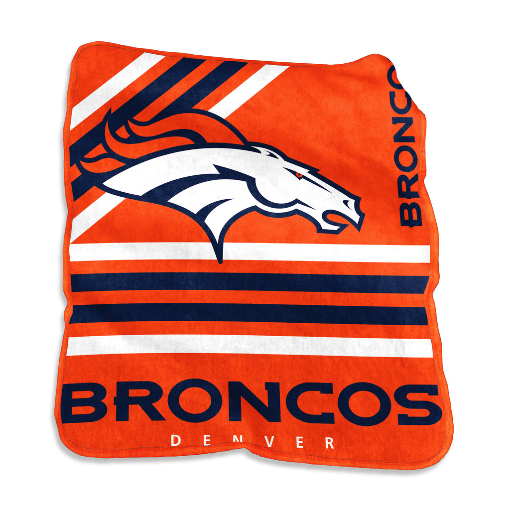 Denver Broncos 50" x 60" Raschel Throw Blanket