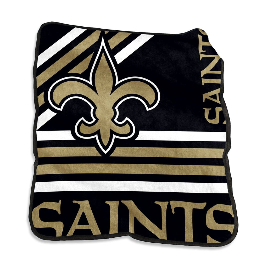 New Orleans Saints 50" x 60" Raschel Throw Blanket