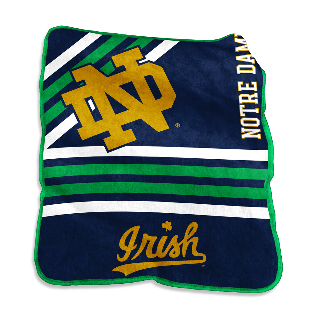 Notre Dame Fighting Irish 50" x 60" Raschel Throw Blanket