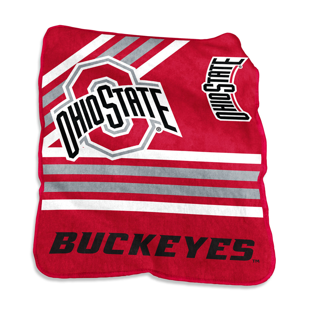 Ohio State Buckeyes 50" x 60" Raschel Throw Blanket