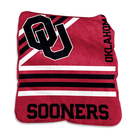 Oklahoma Sooners 50" x 60" Raschel Throw Blanket