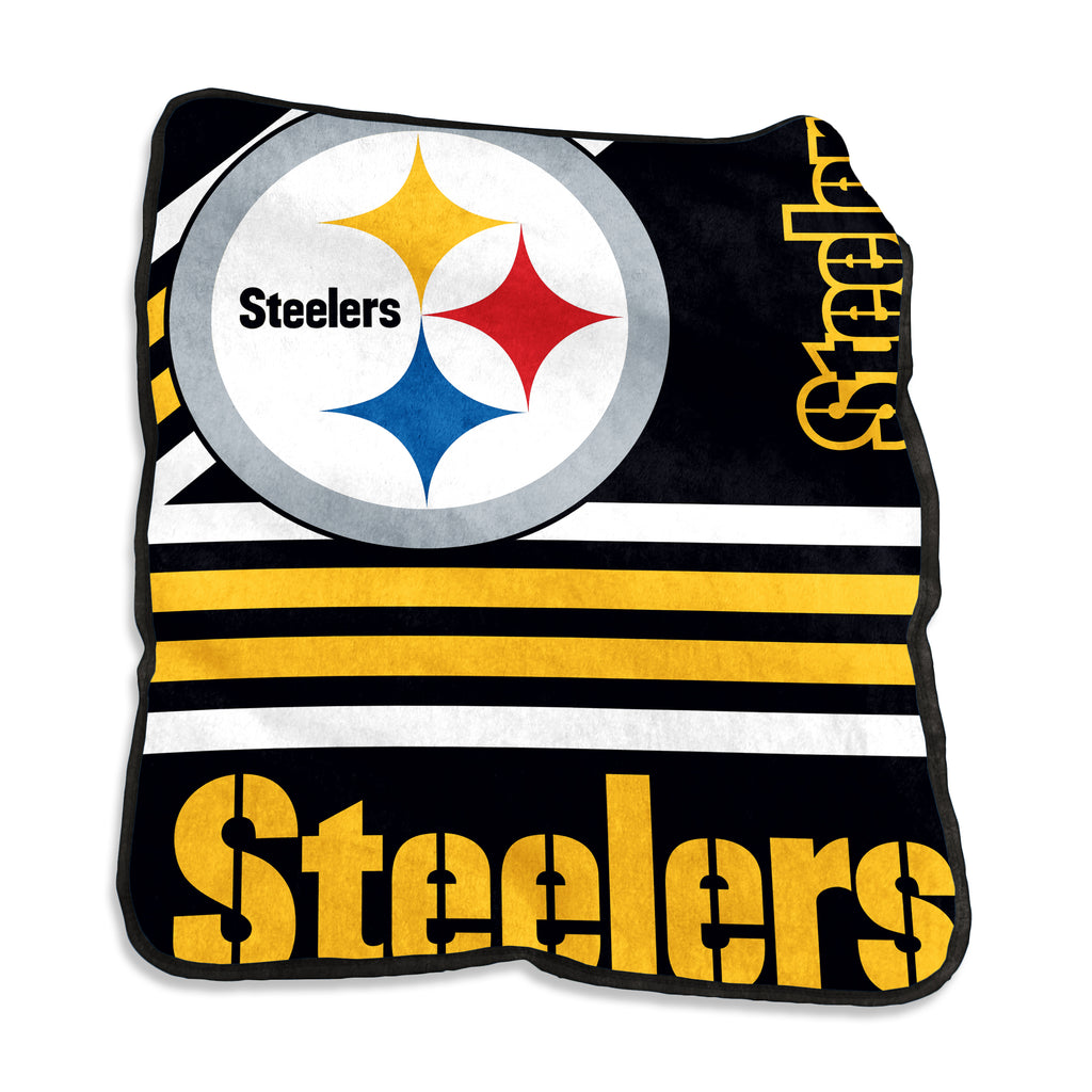Pittsburgh Steelers 50" x 60" Raschel Throw Blanket