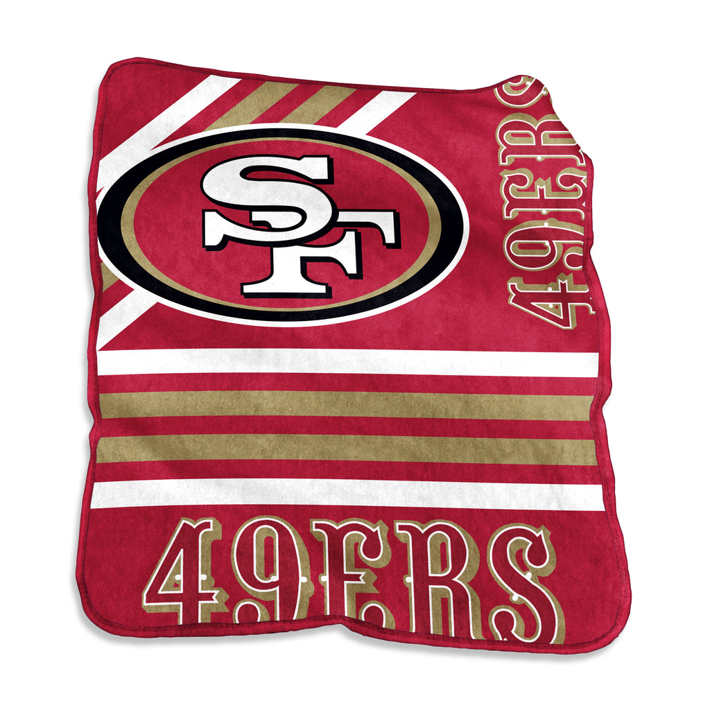 San Francisco 49ers 50" x 60" Raschel Throw Blanket