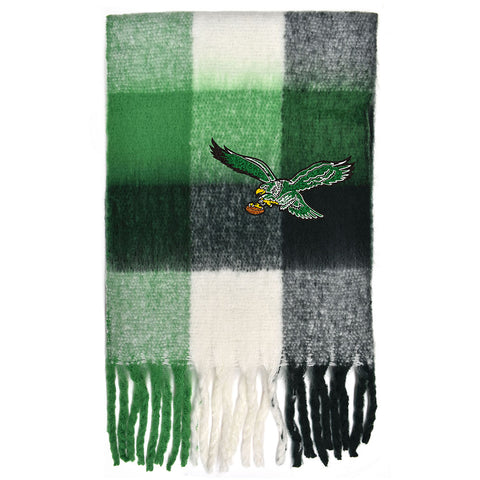 Philadelphia Eagles Retro Super Soft Plush Scarf