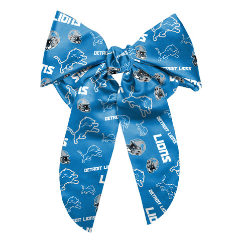 Detroit Lions Big Bow Hair Accessory Clip