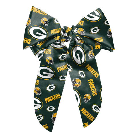 Green Bay Packers Big Bow Hair Accessory Clip