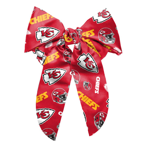 Kansas City Chiefs Big Bow Hair Accessory Clip