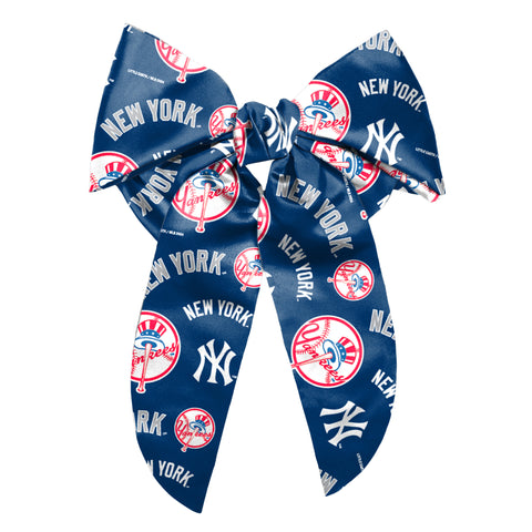 New York Yankees Big Bow Hair Accessory Clip