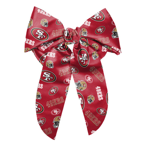 San Francisco 49ers Big Bow Hair Accessory Clip