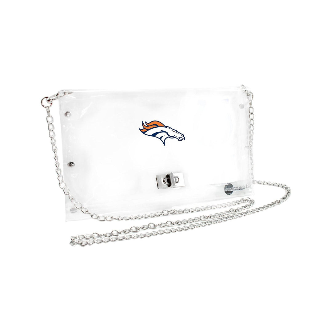 Denver Broncos Clear Envelope Purse