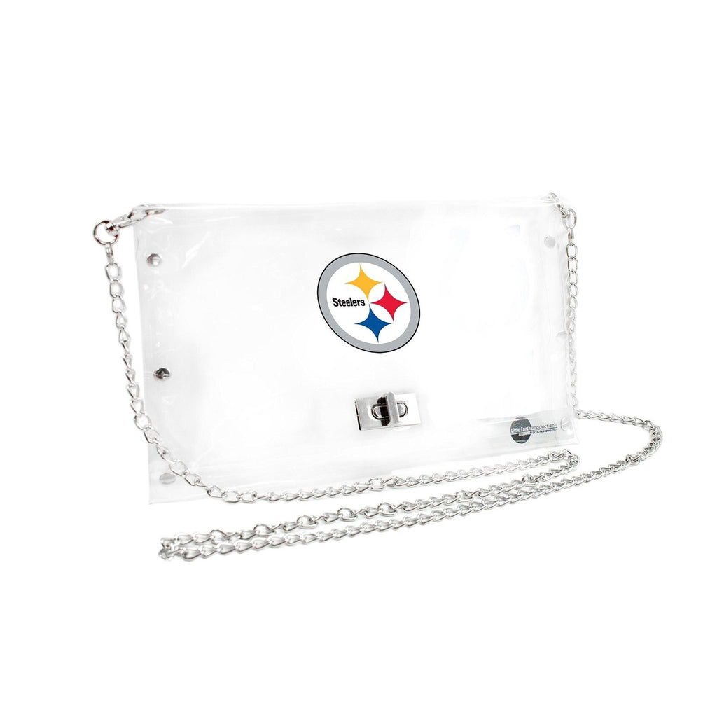 Pittsburgh Steelers Clear Envelope Purse