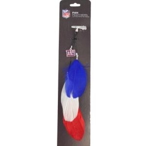 New York Giants Fan Feather Hair Clip