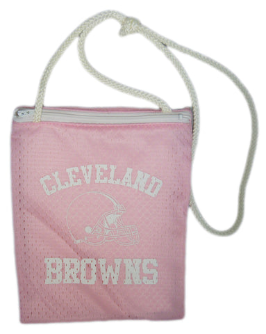 Cleveland Browns Game Day Pouch Pink