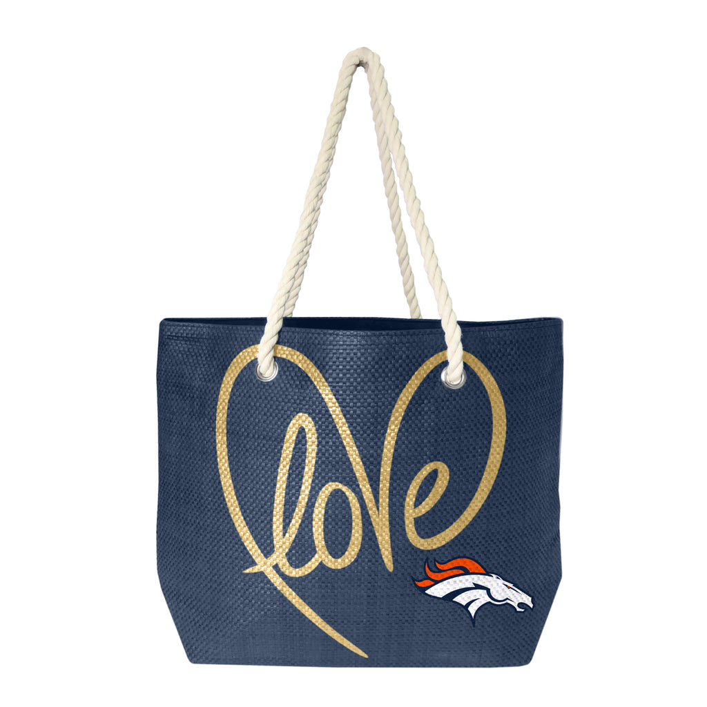 Denver Broncos Rope Tote Bag