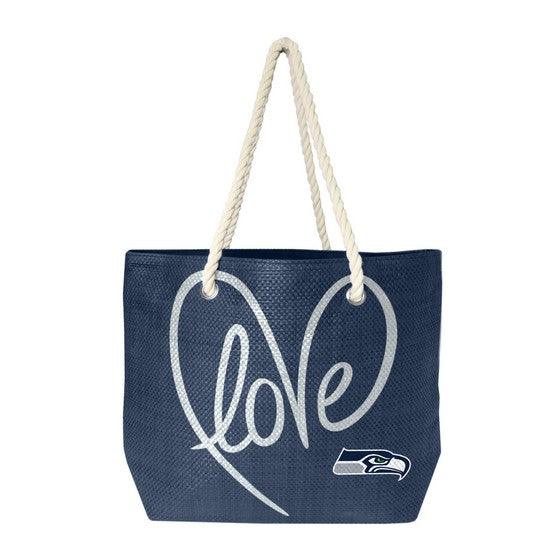 Seattle Seahawks Rope Tote Bag