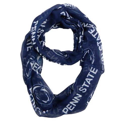 Penn State University Sheer Infinity Scarf