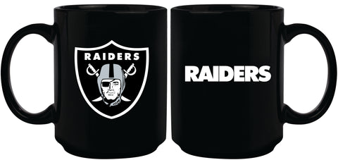 Las Vegas Raiders 15oz Sublimated Mug - Black