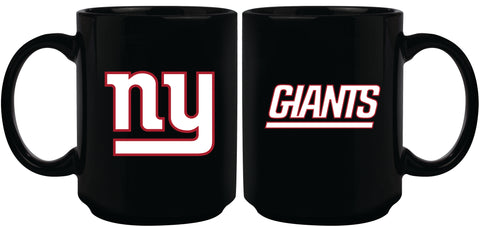 New York Giants 15oz Sublimated Mug - Black