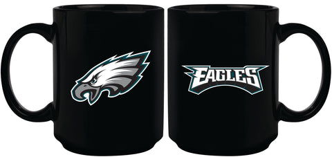 Philadelphia Eagles 15oz Sublimated Mug - Black