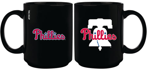 Philadelphia Phillies 15oz Sublimated Mug - Black