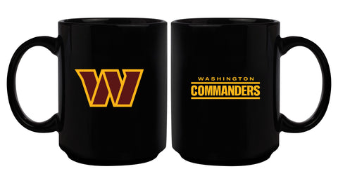 Washington Commanders 15oz Sublimated Mug - Black