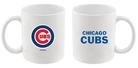 Chicago Cubs 11oz. Sublimated Mug - White