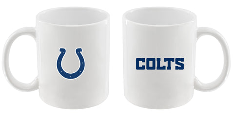 Indianapolis Colts 11oz. Sublimated Mug - White